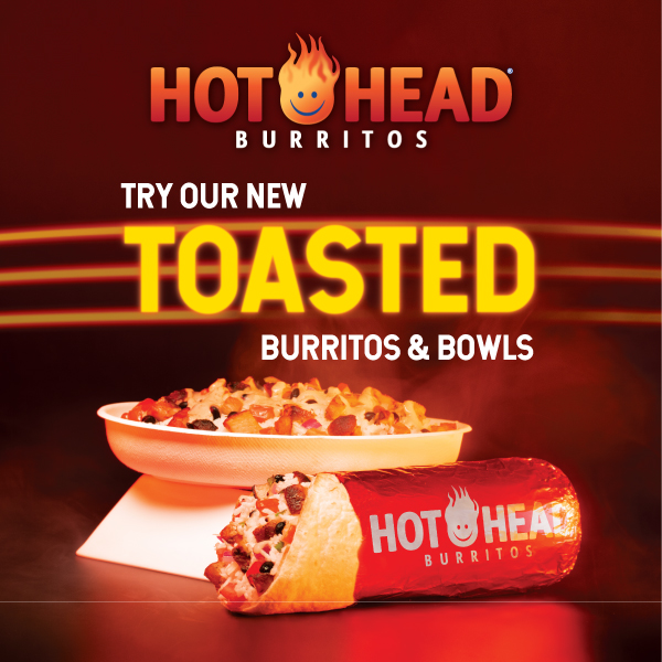Hot Head Burritos - Try Our New Toasted Burritos and Bowls