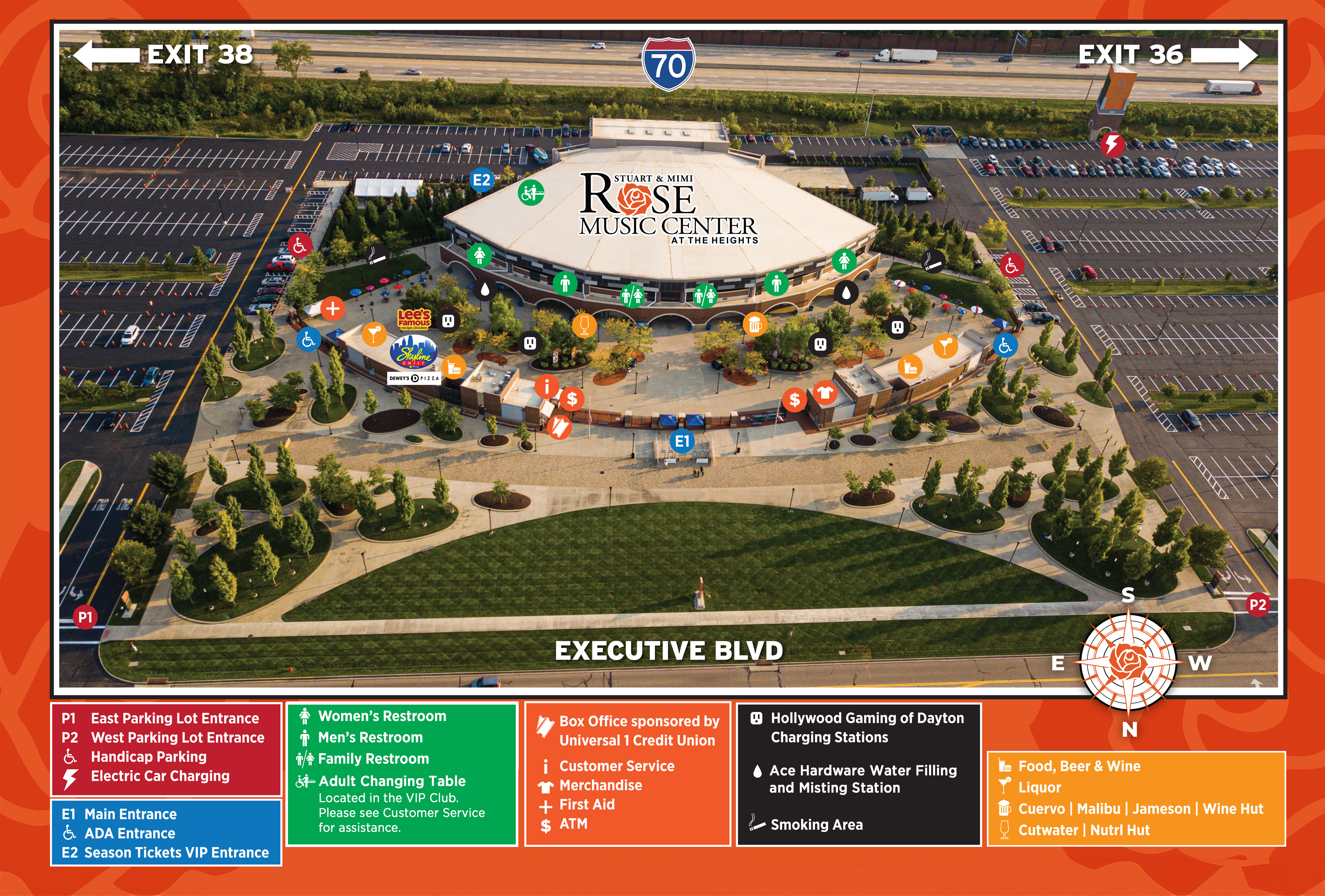 RoseMusicCenter VenueMap 2024 2